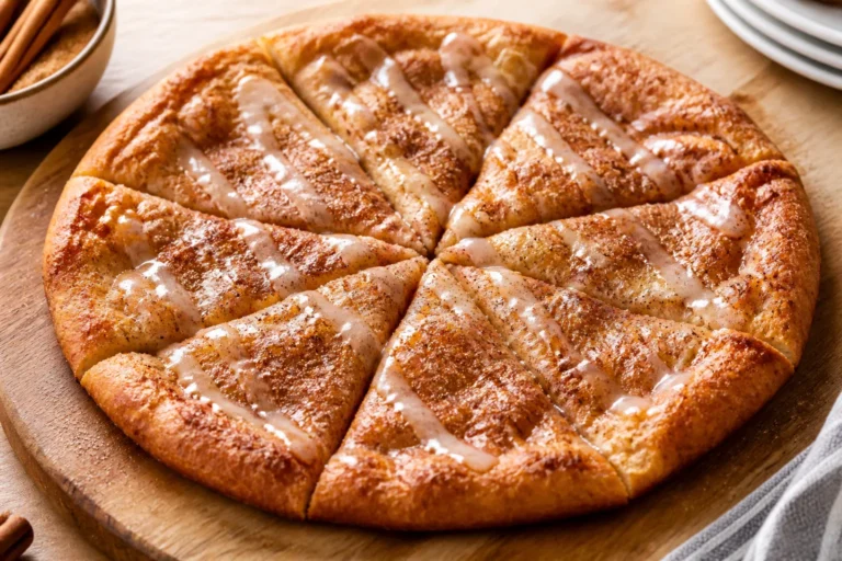 Cinnamon Sugar Pizza – A Warm, Sweet Twist on a Classic
