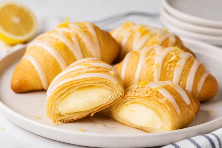 Lemon Cheesecake Crescent Rolls – Bright, Creamy, and Easy