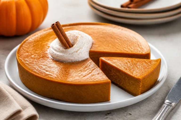 Crustless Pumpkin Pie – A Cozy, Lighter Take on a Classic