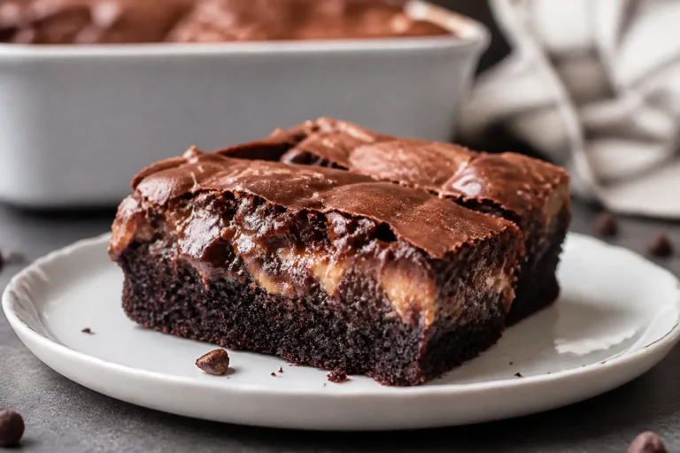 Gooey Chocolate Earthquake Cake – A Rich, Melty Crowd-Pleaser