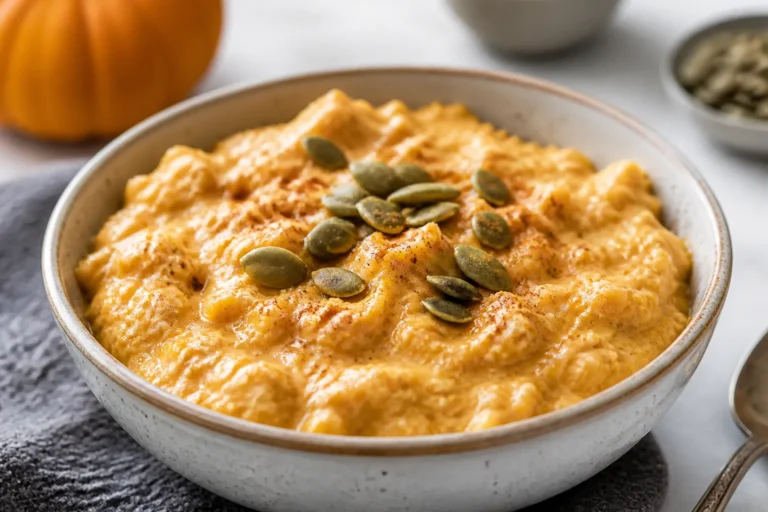 Pumpkin Cottage Cheese Breakfast Recipe | Creamy & Delicious