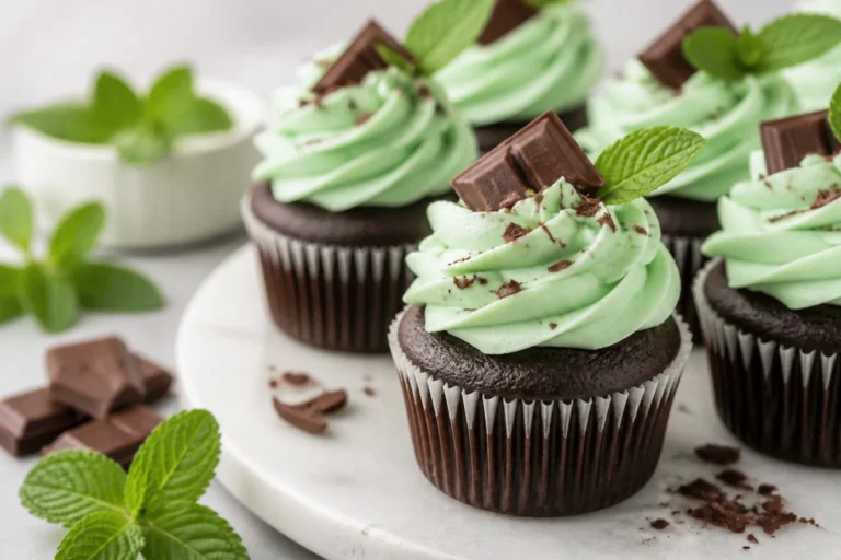 Mint Chocolate Cupcakes – Cool, Chocolatey, and Crowd-Pleasing