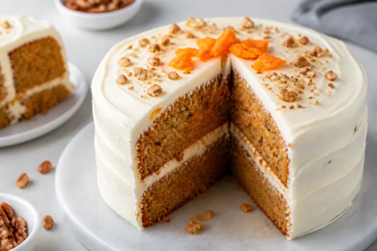 Easy Gluten Free Carrot Cake Recipe with Cream Cheese Frosting – Moist, Simple, and Crowd-Pleasing