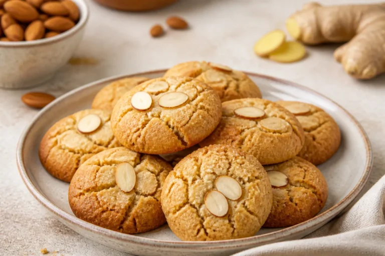 Ginger Almond Flour Cookies – Soft, Spiced, and Naturally Gluten-Free