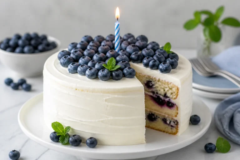 Simple Blueberry Birthday Cake for Dogs – Easy, Pup-Approved Treat