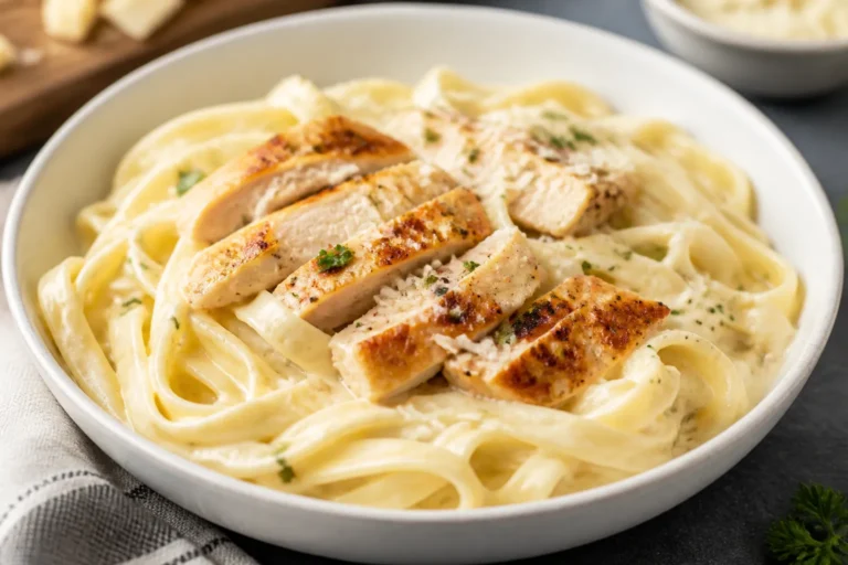 Keto Chicken Alfredo – Creamy, Comforting, and Low-Carb