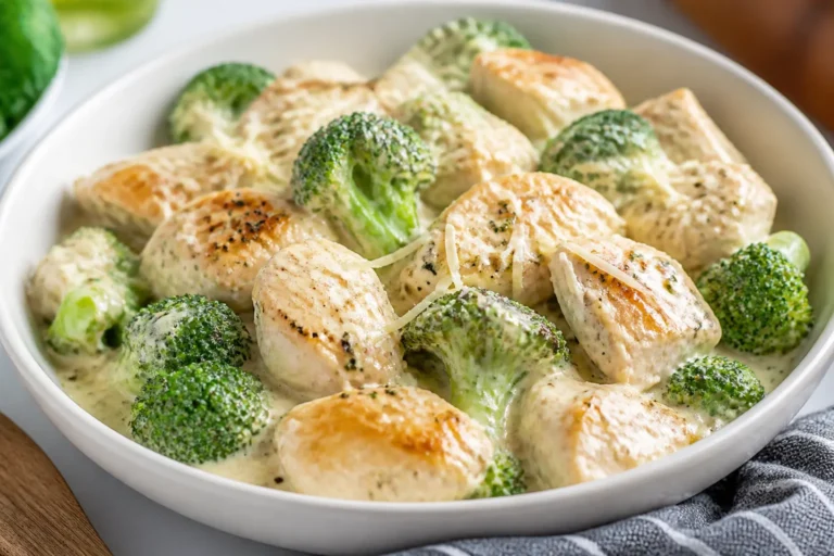 Keto Chicken Broccoli Alfredo – Creamy, Comforting, and Low-Carb
