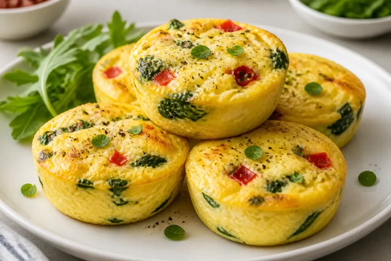 Protein Egg Bites With Cottage Cheese – Easy, Fluffy, and Meal-Prep Friendly