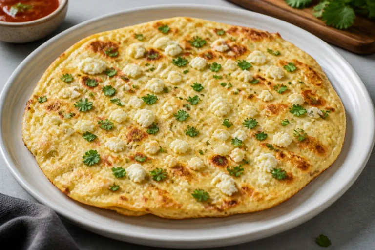 Egg and Cottage Cheese Flatbread – Simple, Protein-Packed, and Satisfying
