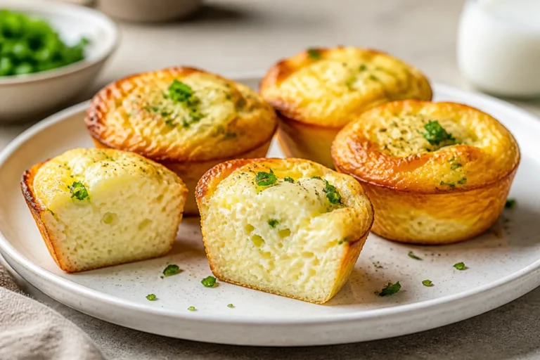 Fluffy Cottage Cheese Egg Muffins – Easy, Protein-Packed Breakfast Bites