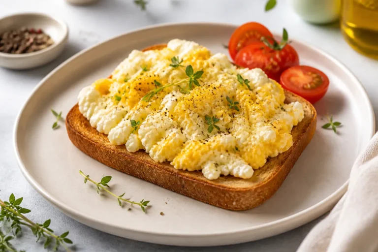 Cottage Cheese Egg Breakfast – A Creamy, Protein-Packed Start