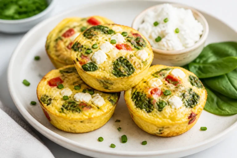 Cottage Cheese Egg Bites High Protein – Easy, Meal-Prep Friendly Breakfast