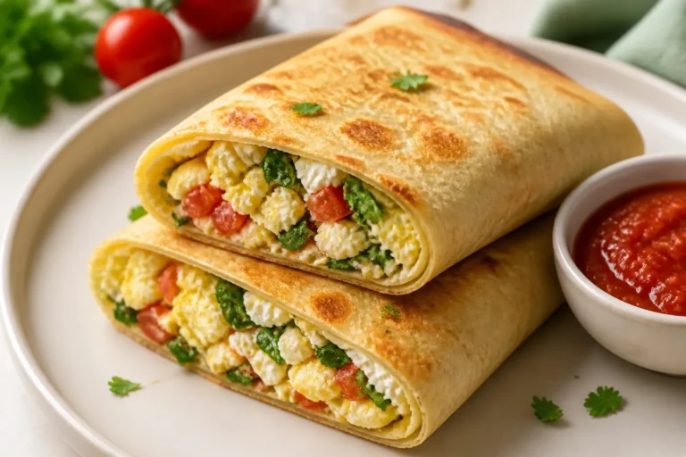Cottage Cheese Egg Wrap – A Fast, Protein-Packed Breakfast