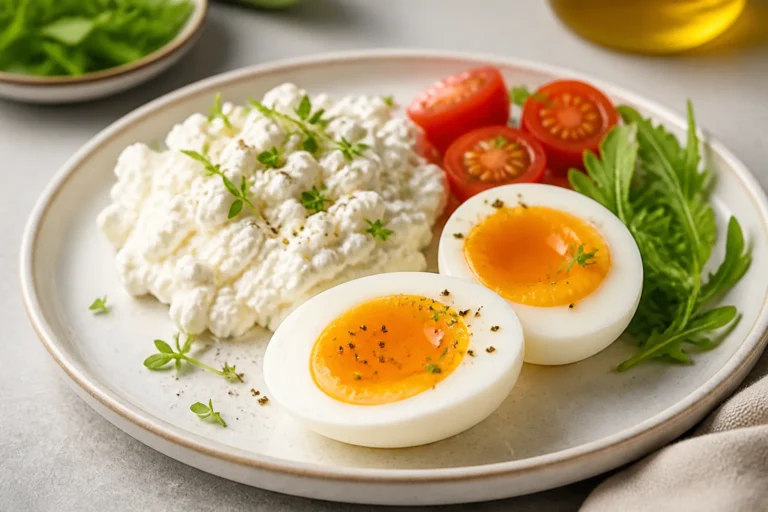 Egg With Cottage Cheese – A Creamy, Protein-Packed Breakfast