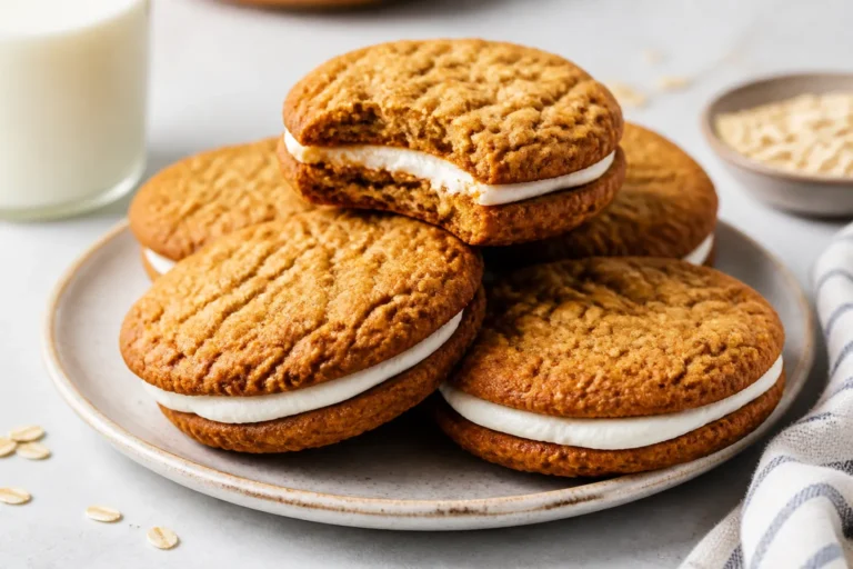 Oatmeal Crème Pie Cookies – Soft, Chewy, and Comforting
