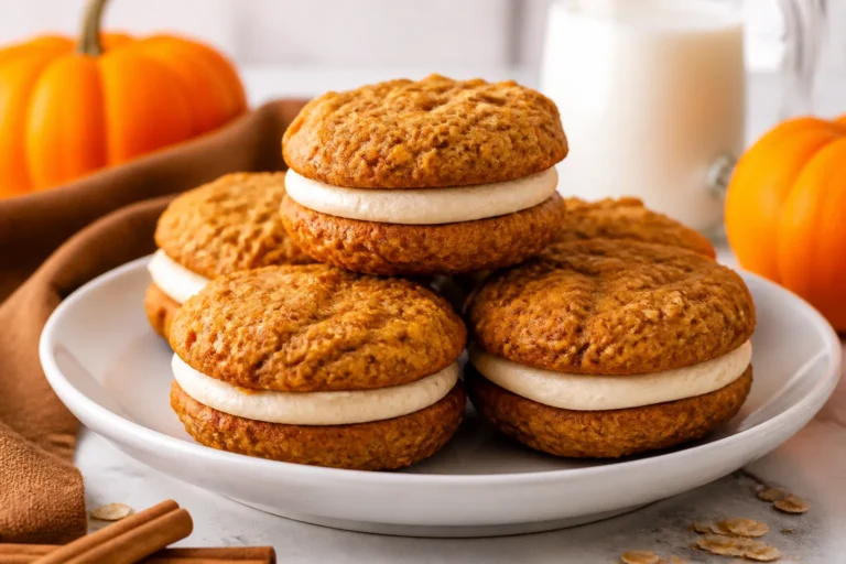 Pumpkin Oatmeal Cream Pies – Soft, Spiced, and Comforting