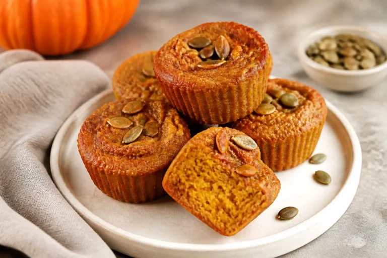 Flourless Pumpkin Muffins – Easy, Tender, and Naturally Gluten-Free