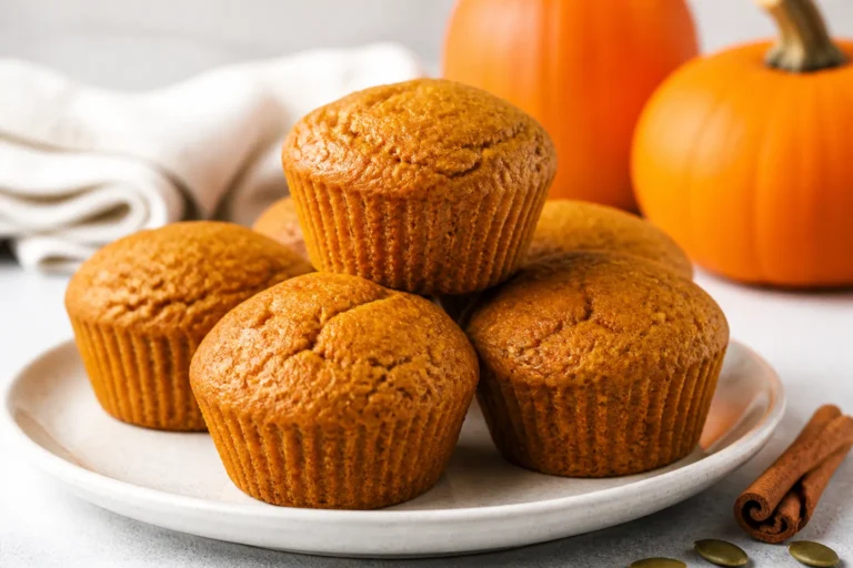 2 Ingredient Pumpkin Muffins – Quick, Cozy, and Delicious