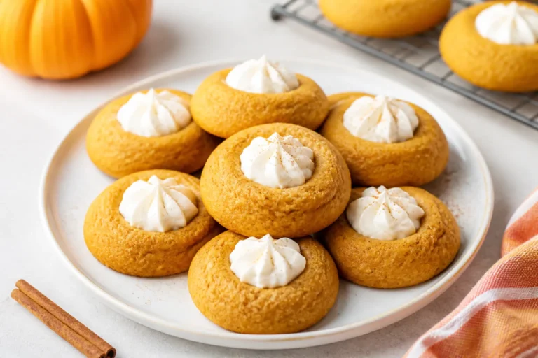 Pumpkin Pudding Cookies – Soft, Spiced, and Super Easy